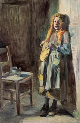 Meisje van Bréhat